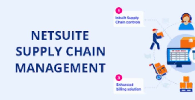 Netsuite Supply Chain Management 