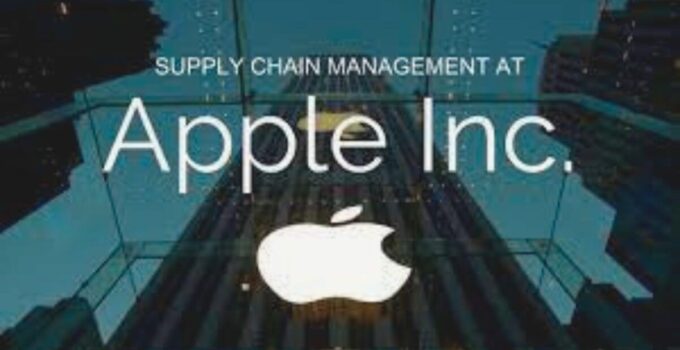 Apple Supply Chain Strategy 