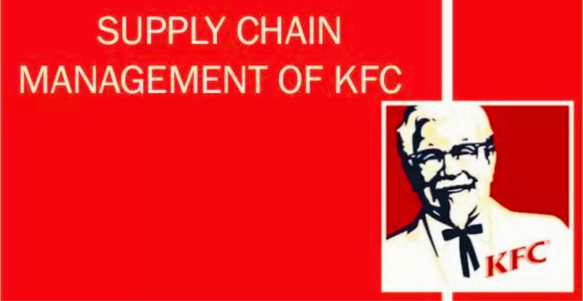 KFC Supply Chain Management SCM Insight